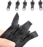 6Pcs Fix Zip Puller 3 Sizes Universal Instant Fix Zipper Repair Kit， Replacement Zip Slider Teeth Rescue Zippers Sewing Clothes - Image 6